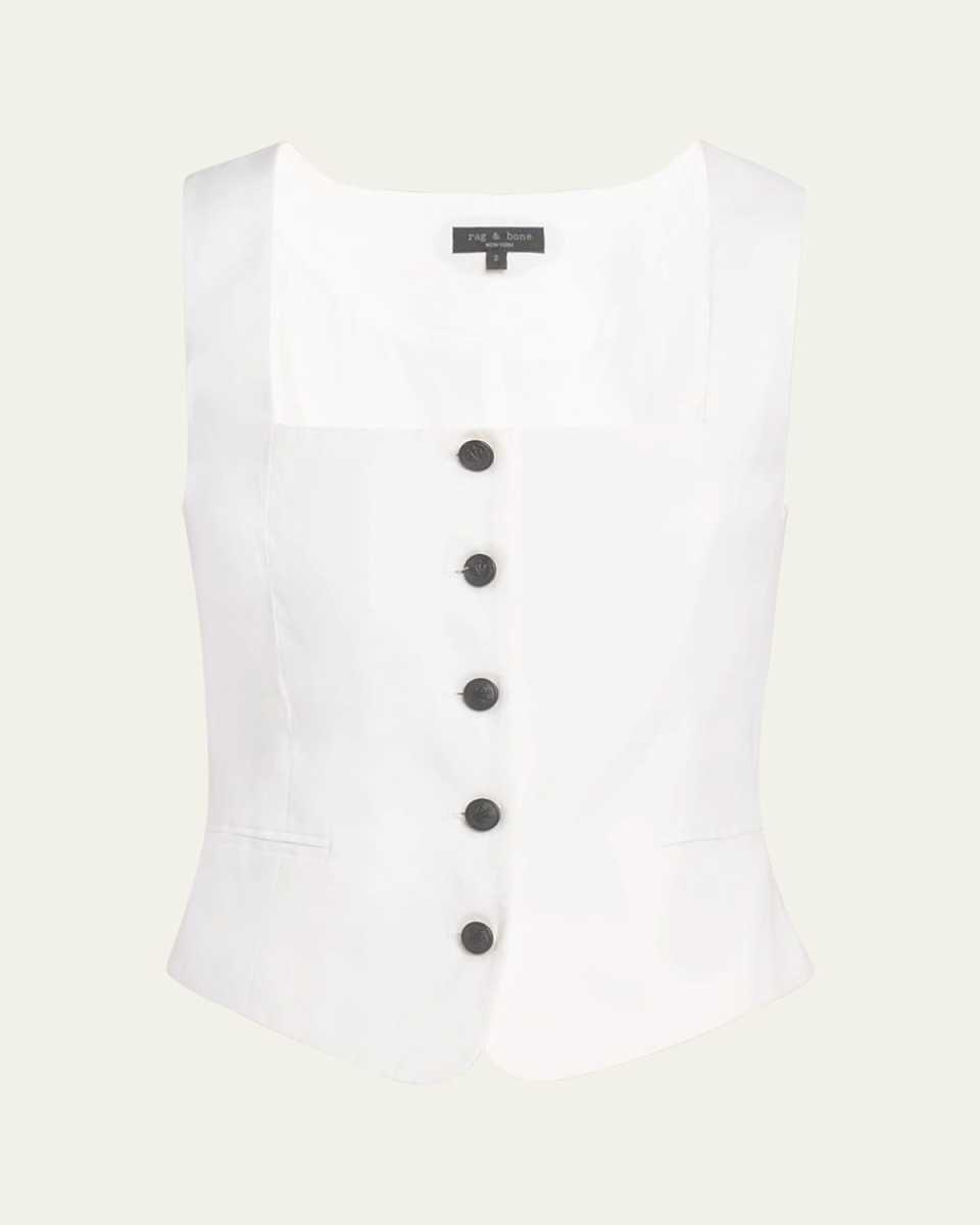 Mariana Linen Vest